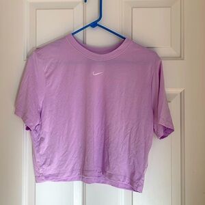 Nike lilac crop top